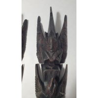 2 Indonesische Garuda vogelbeeldhouw kunstwerken